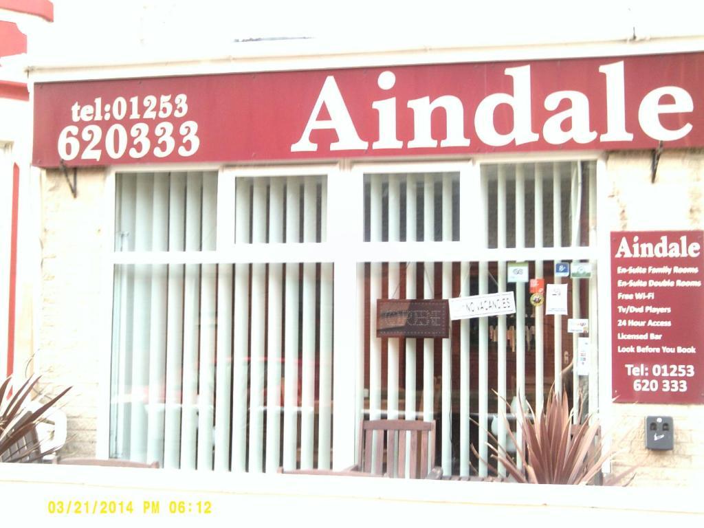 Aindale Hotel Blackpool Exterior foto