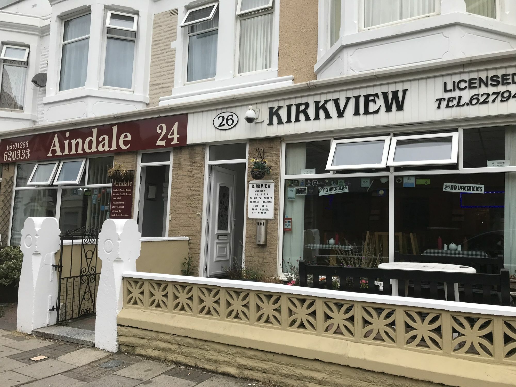 Aindale Hotel Blackpool Exterior foto